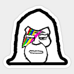 LGBIGFOOTQ+ Sticker